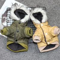 Thickened Hoodie Dog Coat – Polyester Fleece | PuppyPaw™