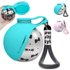 Dog Stainless Steel Travel Bottle – 2-in-1 Bowl | PuppyPaw™