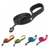 Reflective Padded Dog Leash – 3M Mesh Handle | PuppyPaw™