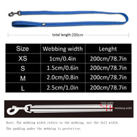 Reflective Padded Dog Leash – 3M Mesh Handle | PuppyPaw™