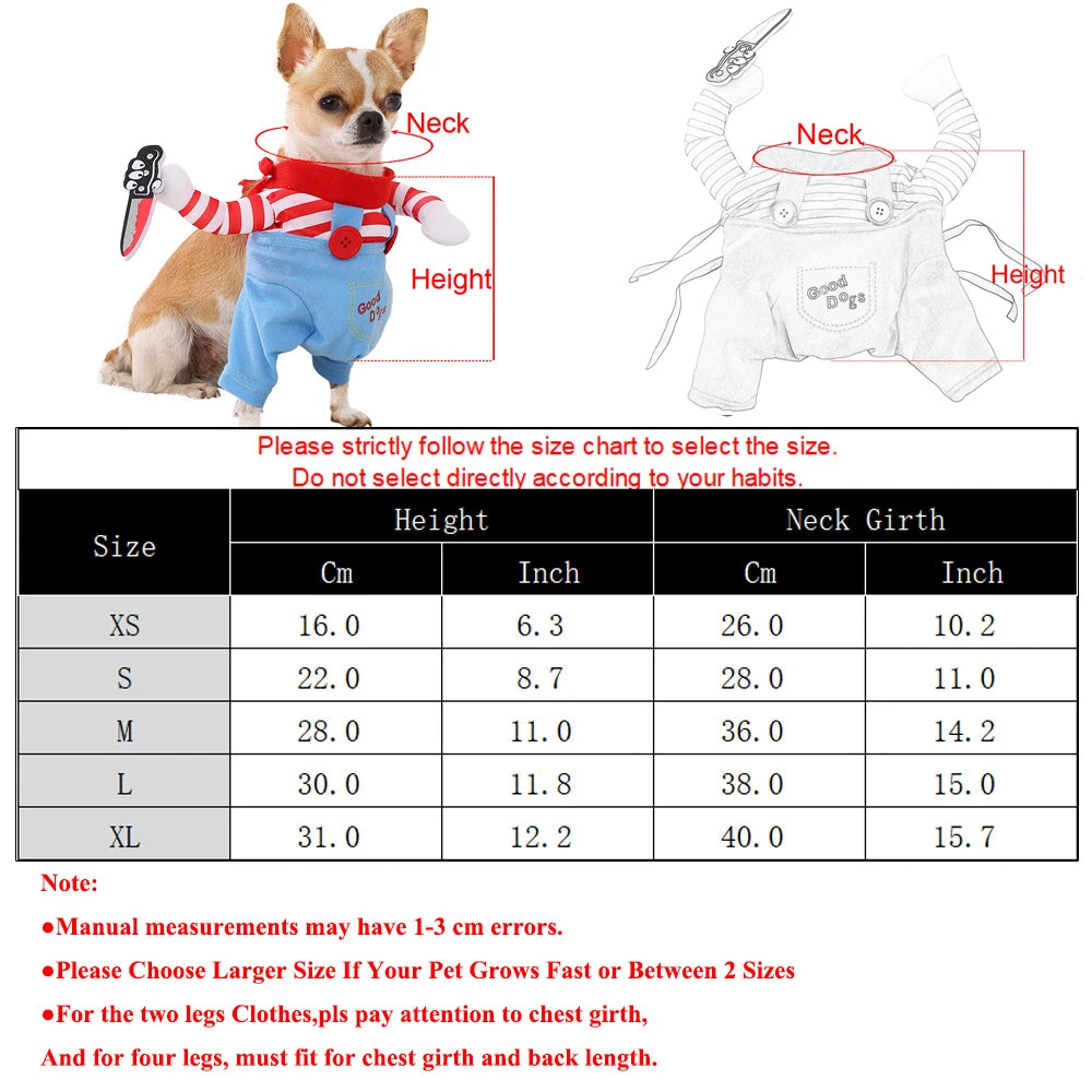 Dog Halloween Costume Pullover – Party Outfit | PuppyPaw™