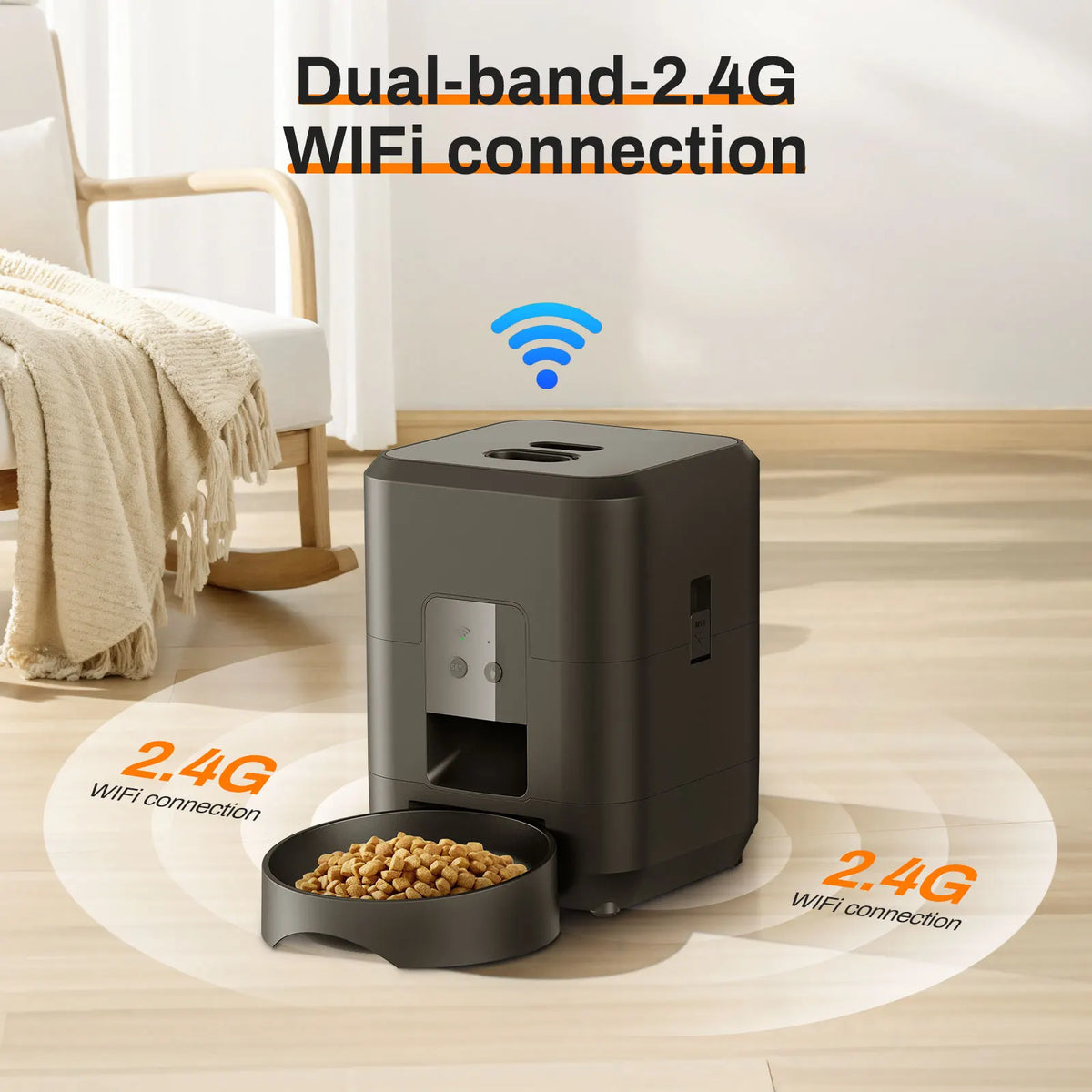 Smart Automatic Timed Pet Feeder | PuppyPaw™