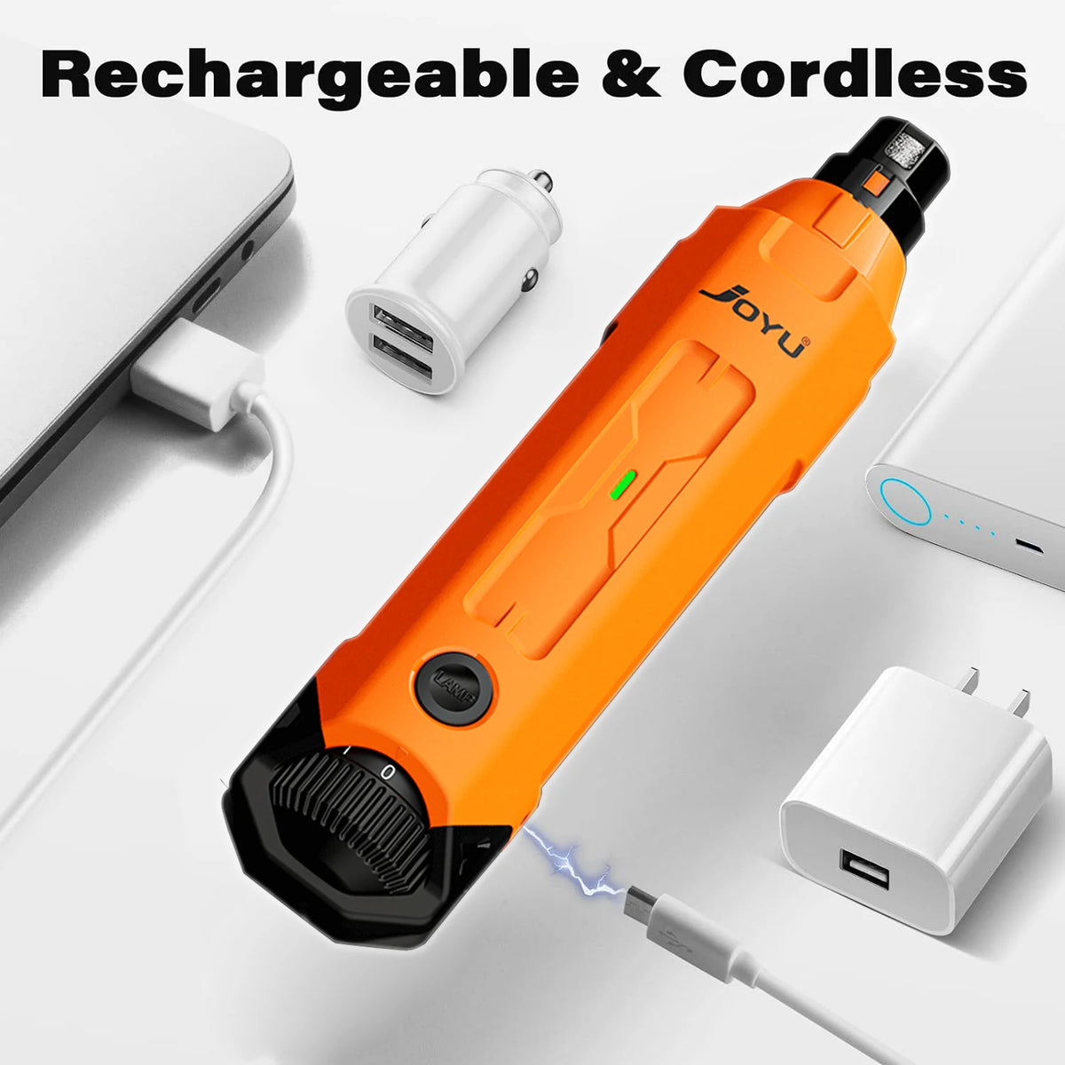 Pet Nail Grinder – 6-Speed Quiet Rechargeable | PuppyPaw™