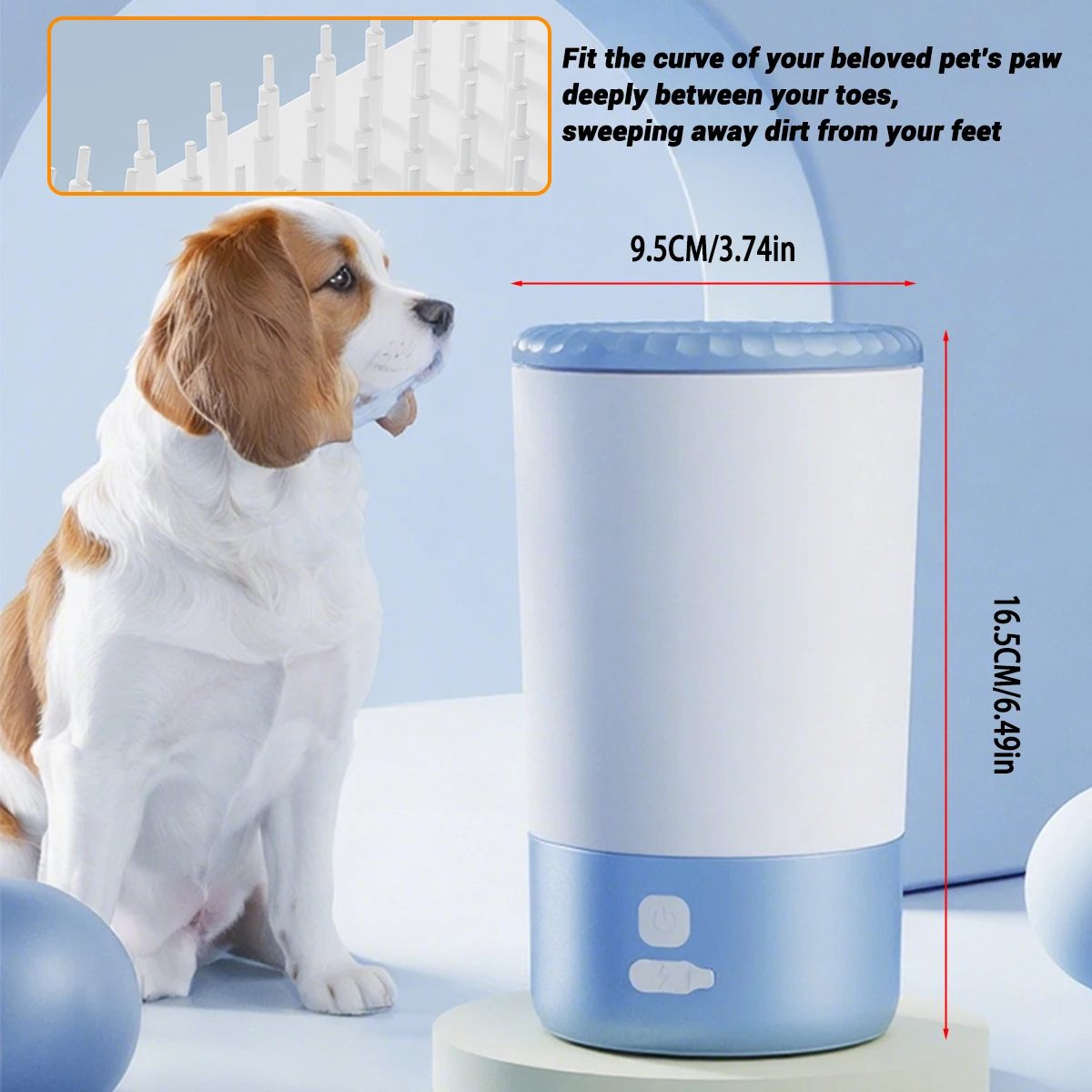 Electric Dog Paw Cleaner Cup – Portable Paw Washer | PuppyPaw™