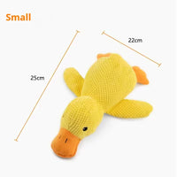 Plush Duck Dog Toy – Soft Squeaky Comfort | PuppyPaw™