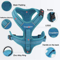No-Pull Dog Harness & Leash Set – Padded Reflective | PuppyPaw™