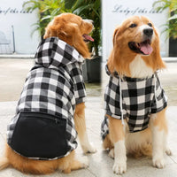 Reversible Plaid Dog Coat – Double-Sided Fleece | PuppyPaw™
