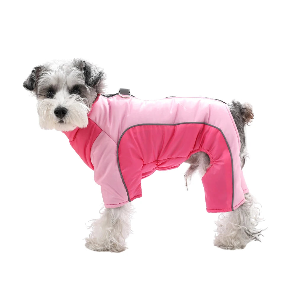 Reflective Dog Jumpsuit – Camo Winter Coat | PuppyPaw™