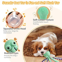 Octopus Plush Dog Toy – Squeaky 6-Leg Chew | PuppyPaw™
