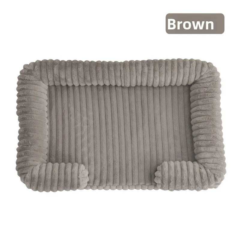 Calming Orthopedic Memory Foam Dog Bed – Bolster | PuppyPaw™