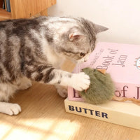 Plush Mouse Cat Toy – Squeaky Bite-Resistant | PuppyPaw™