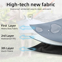 Waterproof Dog Jacket – Soft-Shell Fleece Lined | PuppyPaw™