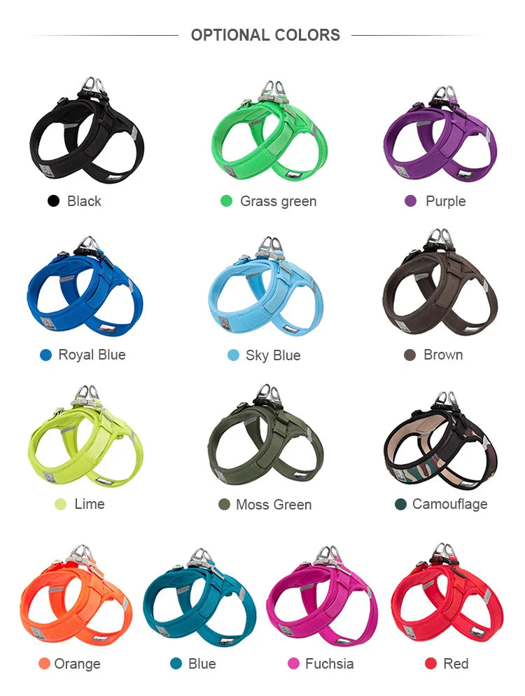 Step-In Dog Harness – Cooling Air-Mesh | PuppyPaw™
