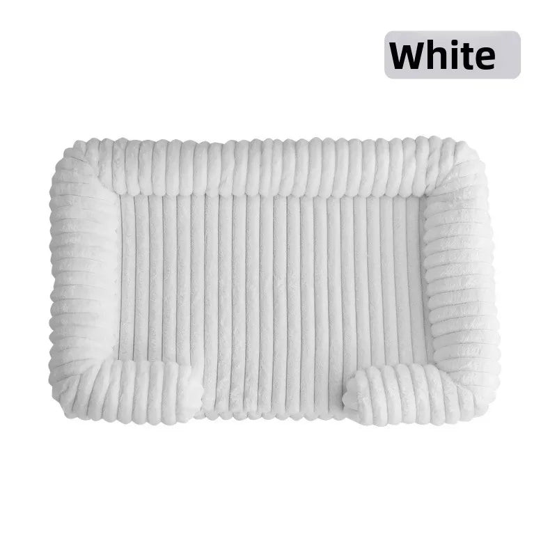 Calming Orthopedic Memory Foam Dog Bed – Bolster | PuppyPaw™