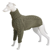 Dog Turtleneck Sweater – Warm Knit for Whippets | PuppyPaw™