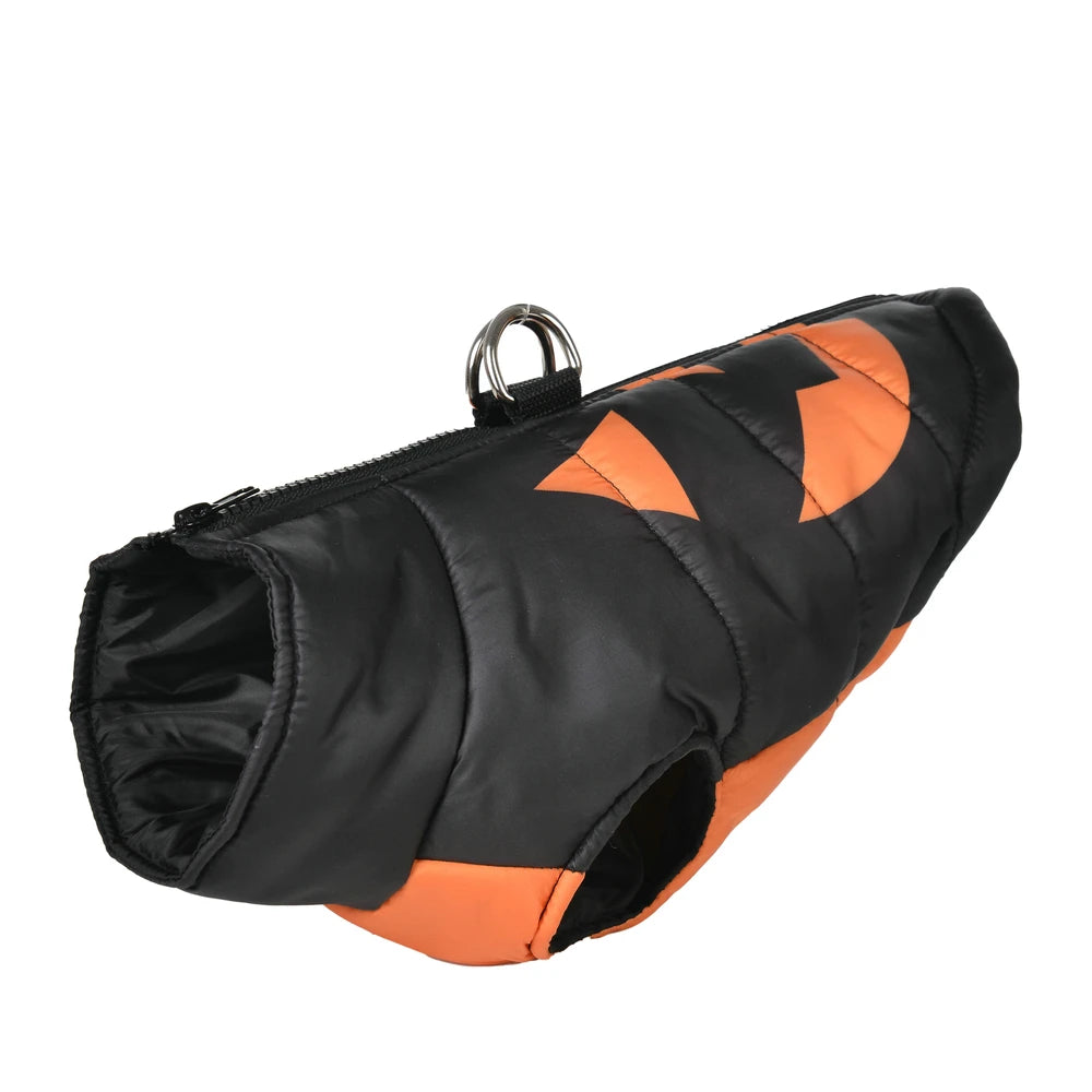 Halloween Waterproof Dog Vest – Winter Jacket | PuppyPaw™