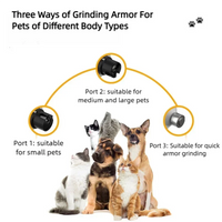 Pet Nail Grinder – USB Rechargeable LED Clipper | PuppyPaw™