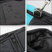 Windproof Waterproof Dog Jacket – D-Ring | PuppyPaw™