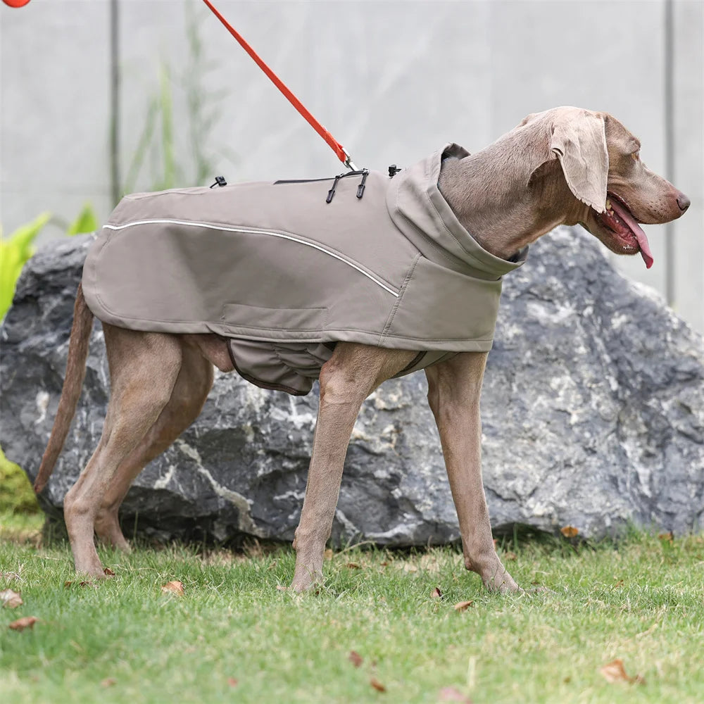 Waterproof Dog Jacket – Soft-Shell Fleece Lined | PuppyPaw™
