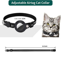 Adjustable Reflective Cat Collar – AirTag Holder | PuppyPaw™