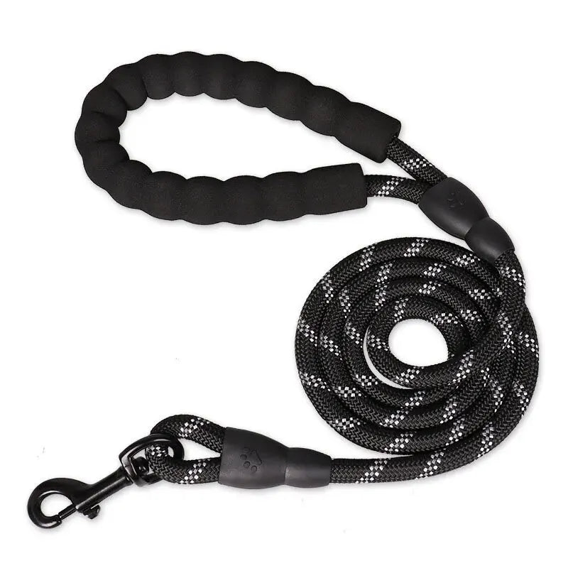 Heavy Duty Dog Leash – Padded Handle & Reflective | PuppyPaw™