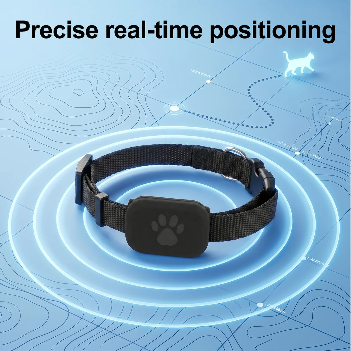Waterproof GPS Pet Tracker – Real-Time Tracking | PuppyPaw™