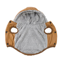 Waterproof Fleece Dog Coat – Hooded & Lined | PuppyPaw™