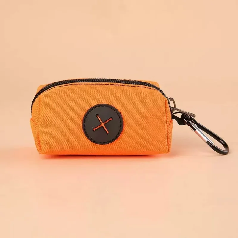 Canvas Dog Poop Bag Dispenser – Carabiner Clip | PuppyPaw™