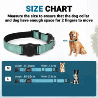 Reflective Dog Collar – Built-In AirTag Slot | PuppyPaw™