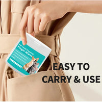 Pet Dental Cleaning Wipes – Finger Toothbrush | PuppyPaw™