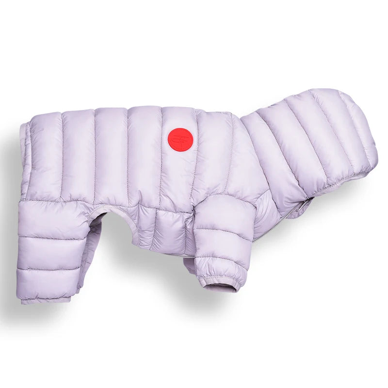 Dog Winter Jumpsuit – Padded Cotton Coat | PuppyPaw™