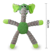 Indestructible Squeaky Dog Toy – Animal Shape | PuppyPaw™