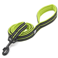 Reflective Padded Dog Leash – 3M Mesh Handle | PuppyPaw™