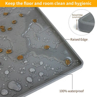 Silicone Feeding Placemat – Waterproof Non-Slip | PuppyPaw™
