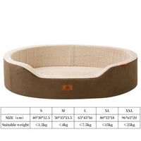 Waterproof Orthopedic Dog Couch Bed – Bolster | PuppyPaw™