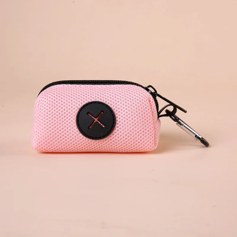 Canvas Dog Poop Bag Dispenser – Carabiner Clip | PuppyPaw™