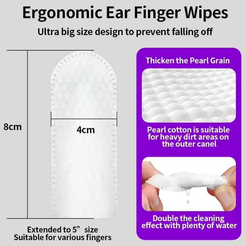 Pet Ear Cleaning Wipes – Fingertip Ear Mite Pads | PuppyPaw™