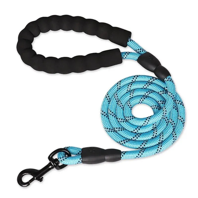 Heavy Duty Dog Leash – Padded Handle & Reflective | PuppyPaw™