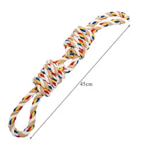 Dog Rope Knot Toy – Braided Polyester Chew | PuppyPaw™