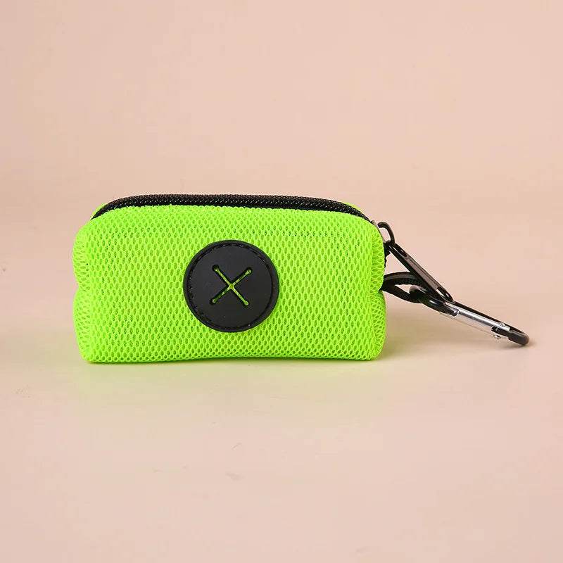 Canvas Dog Poop Bag Dispenser – Carabiner Clip | PuppyPaw™