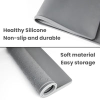 Silicone Feeding Placemat – Waterproof Non-Slip | PuppyPaw™