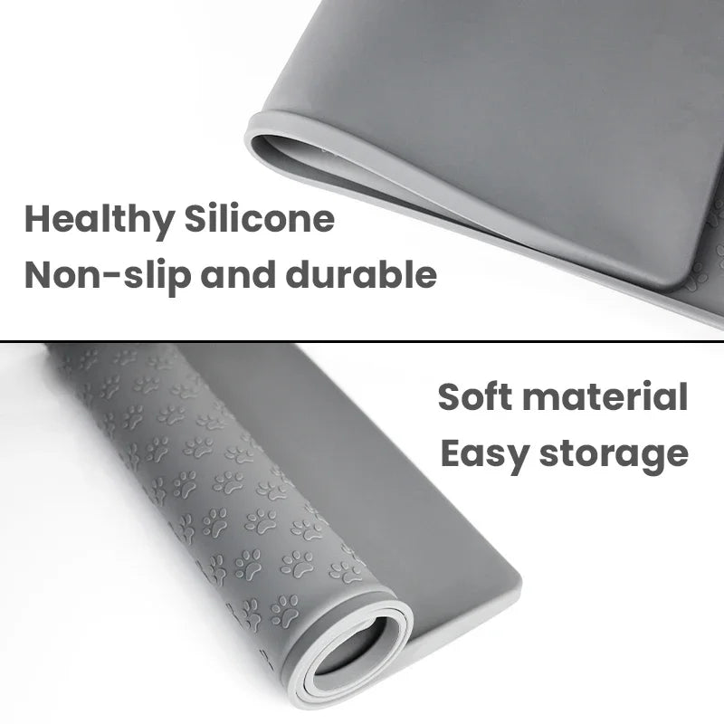 Silicone Feeding Placemat – Waterproof Non-Slip | PuppyPaw™