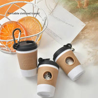 Coffee Cup Poop Bag Dispenser – Portable Leash Clip | PuppyPaw™