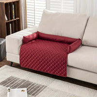 Waterproof Pet Sofa Bed – Removable Bolster Cushion | PuppyPaw™