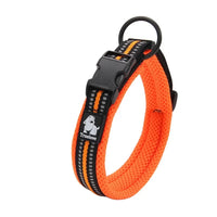 Reflective Dog Collar – Soft Mesh Padded | PuppyPaw™