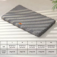 Calming Anti-Anxiety Dog Crate Mat – Plush Faux Fur | PuppyPaw™