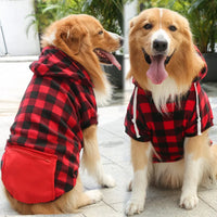 Reversible Plaid Dog Coat – Double-Sided Fleece | PuppyPaw™