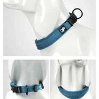 Reflective Dog Collar – Soft Mesh Padded | PuppyPaw™
