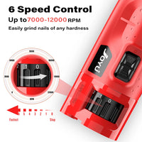 Dog Nail Grinder – Dustproof 6-Speed LED Trimmer | PuppyPaw™