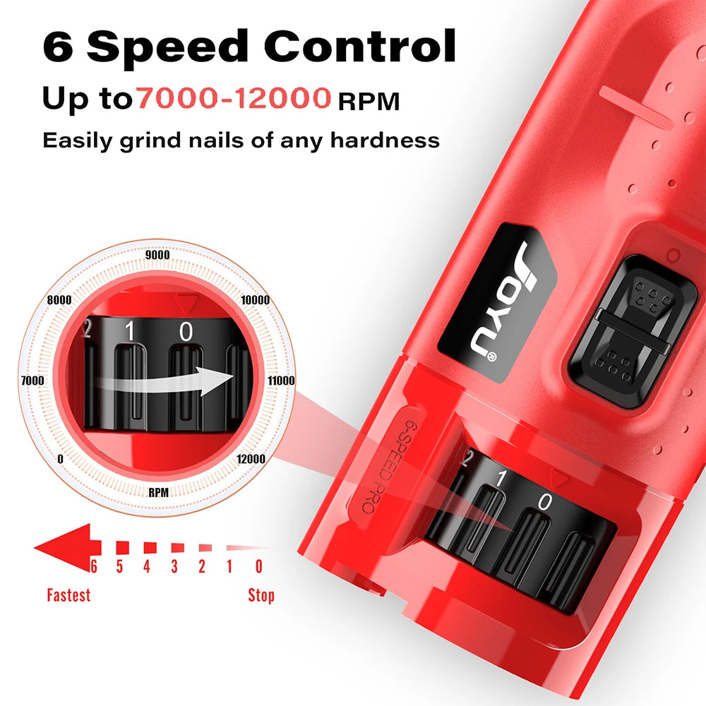 Dog Nail Grinder – Dustproof 6-Speed LED Trimmer | PuppyPaw™